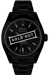 rolex milgauss all black